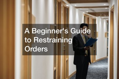A Beginners Guide to Restraining Orders