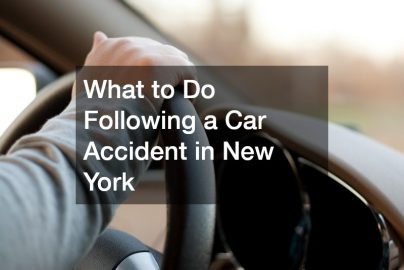 What to Do Following a Car Accident in New York