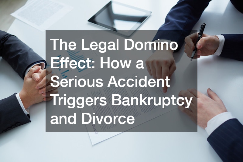 The Legal Domino Effect: How a Serious Accident Triggers Bankruptcy and Divorce